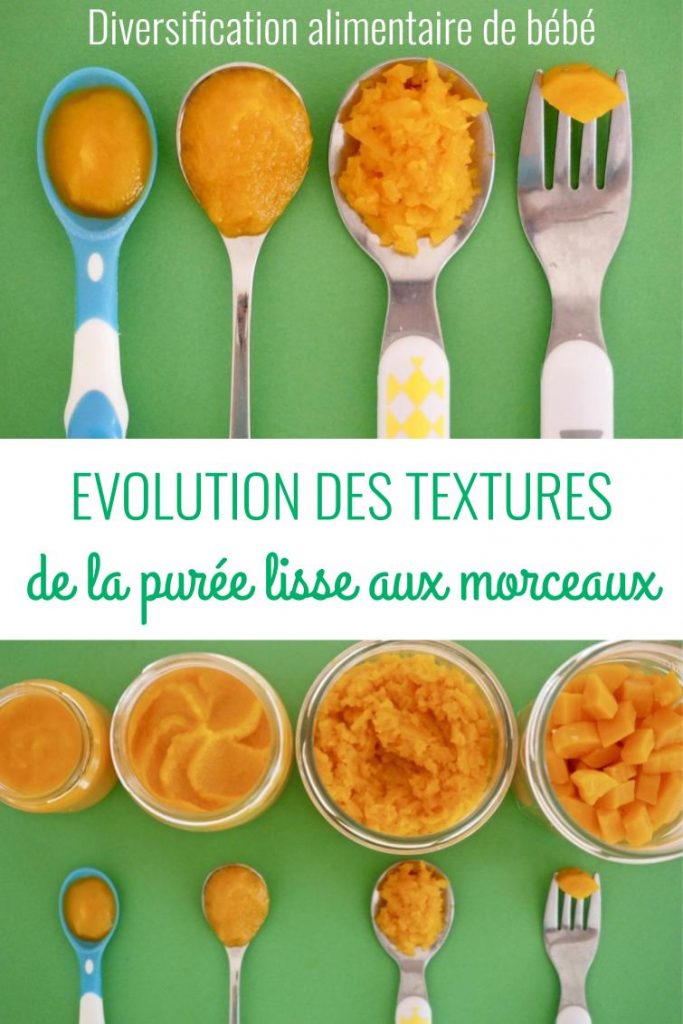 Evolution Des Textures De La Puree Lisse Aux Morceaux Cuisinez Pour Bebe