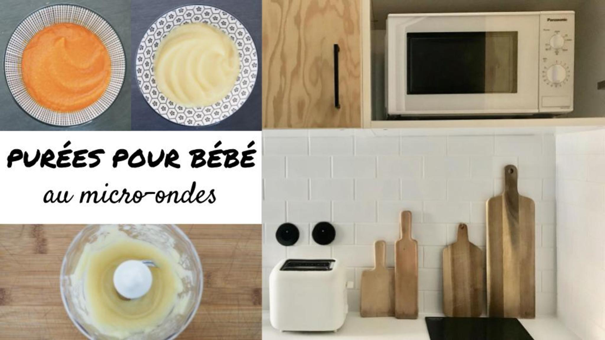 Purees Pour Bebe Au Micro Ondes Cuisinez Pour Bebe