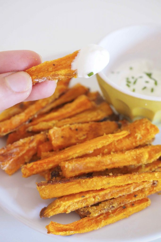 Frites De Patates Douces Et Carottes Cuisinez Pour Bebe