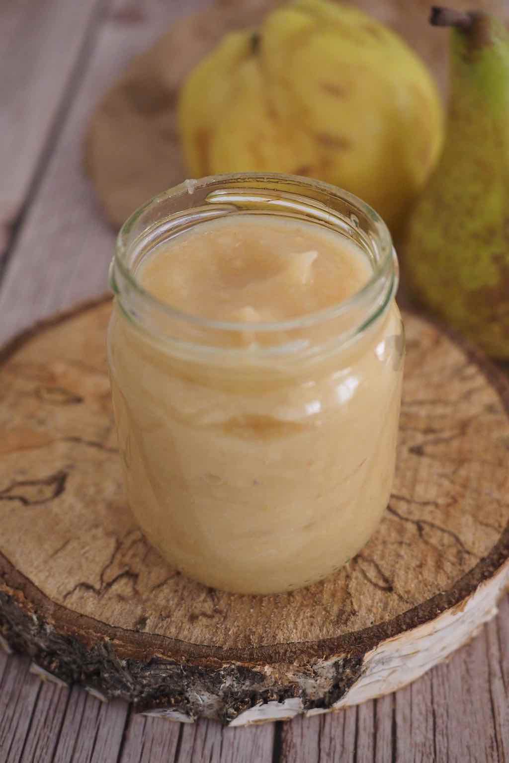 Compote De Poire Et Coing Cuisinez Pour Bebe