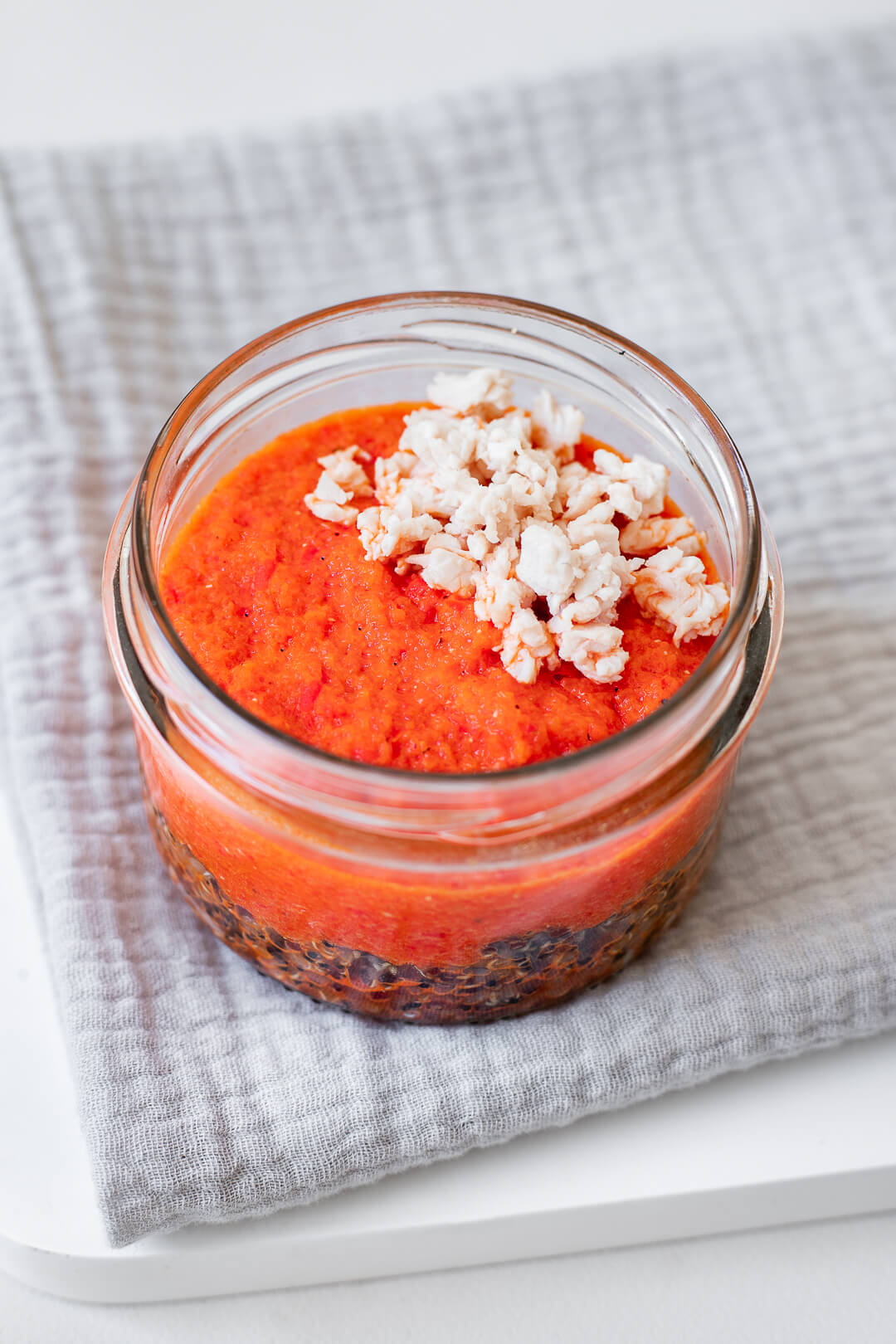 Puree De Poivrons Rouges Au Quinoa Et Dinde Cuisinez Pour Bebe