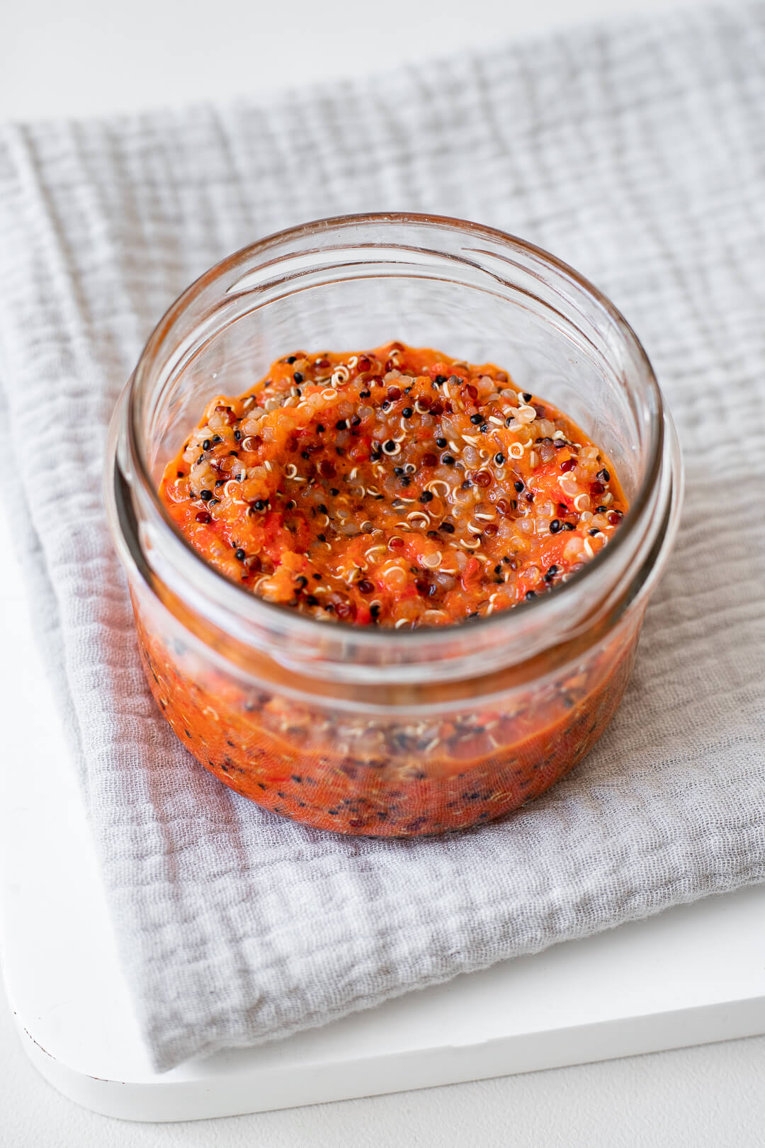 Quinoa Et Puree De Poivrons Rouges Cuisinez Pour Bebe