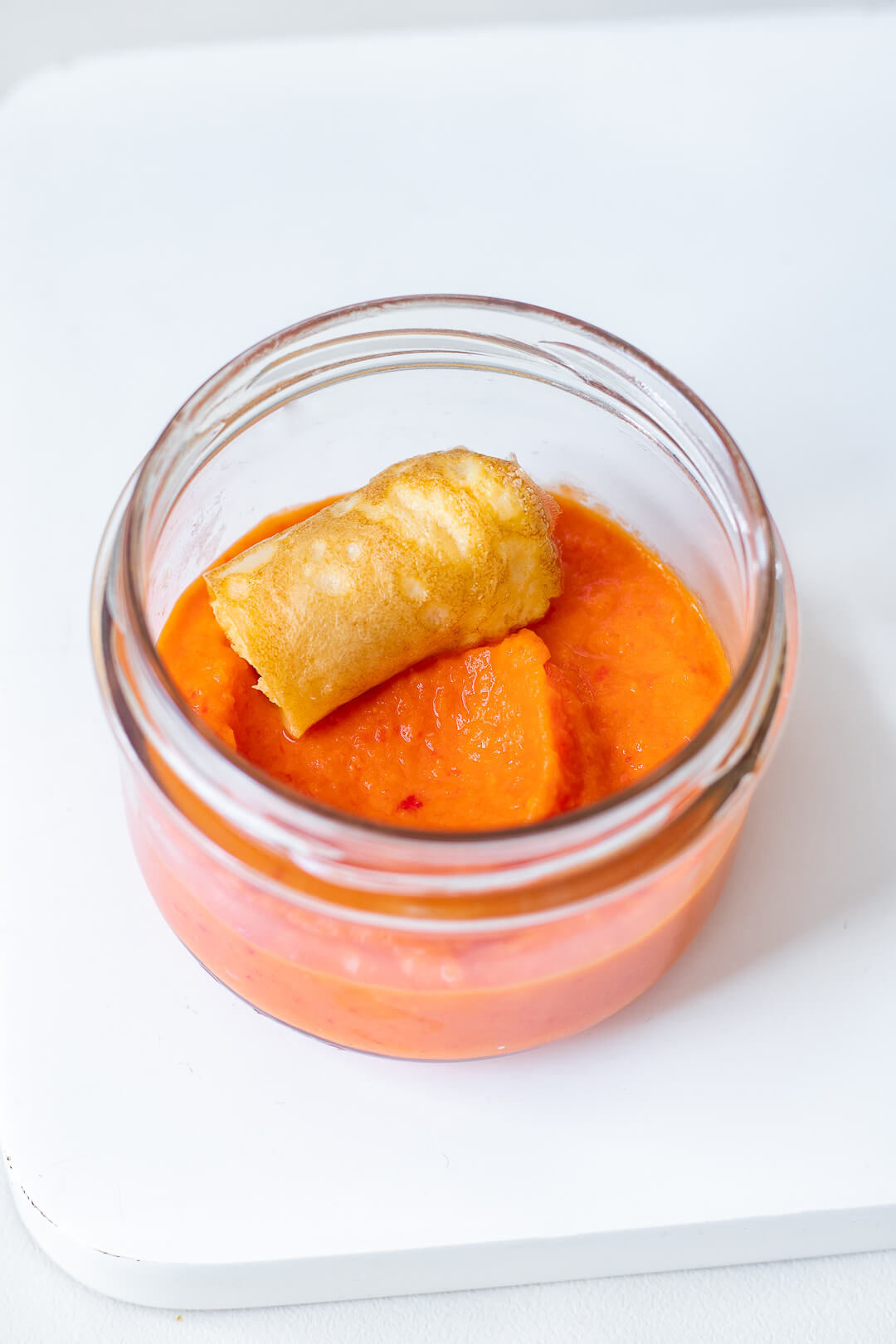 Puree De Carottes Aux Poivrons Oeuf En Option Cuisinez Pour Bebe