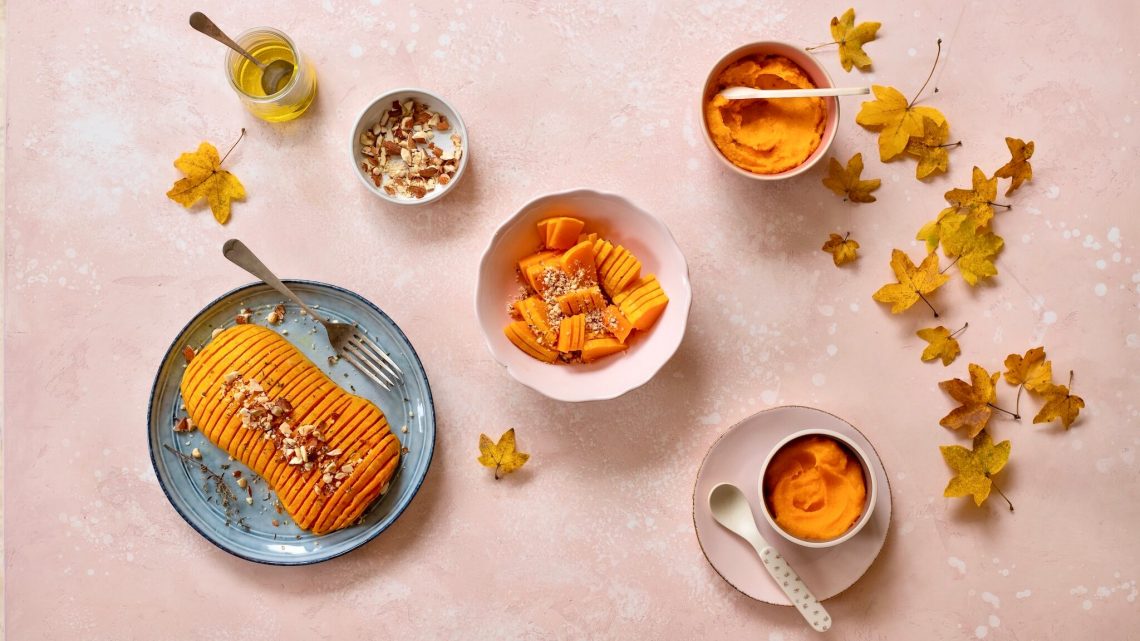 Courge Butternut Rotie Aux Amandes Pour Bebe Et Toute La Famille Cuisinez Pour Bebe