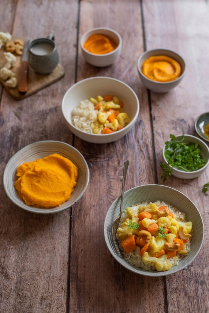 Curry De Chou Fleur Carotte Et Patate Douce Pour Bebe Et Toute La Famille Cuisinez Pour Bebe