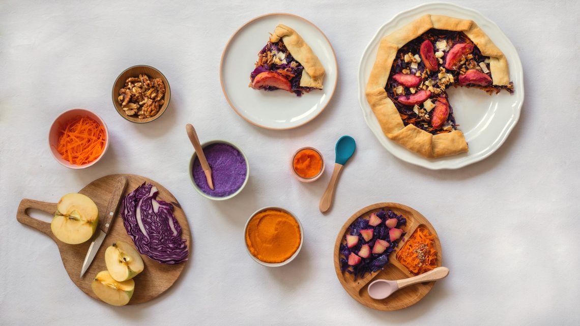 Tarte Rustique Au Chou Rouge Pommes Et Carottes Pour Bebe Et Toute La Famille Cuisinez Pour Bebe