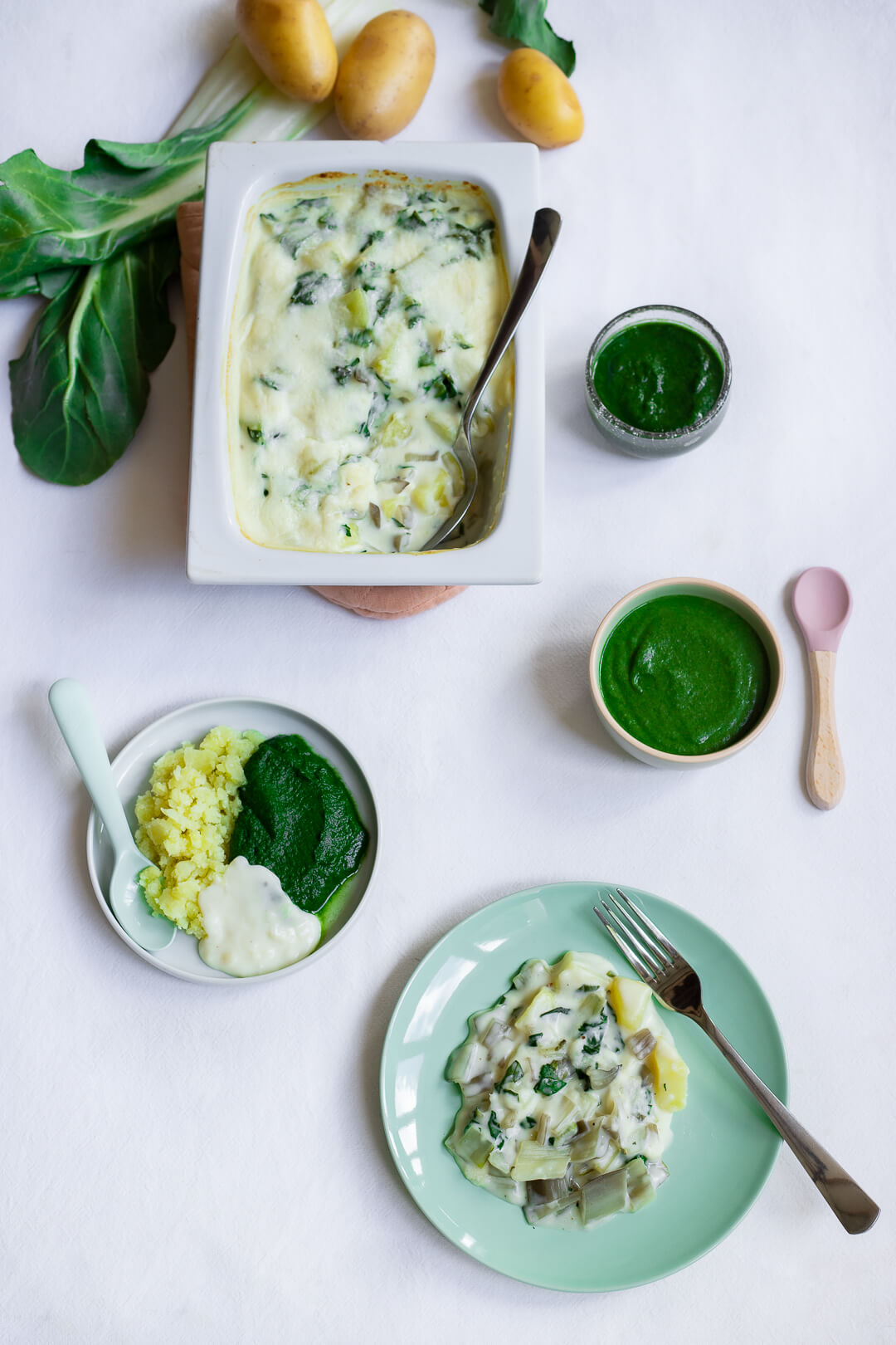 Gratin De Blettes Pour Bebe Et Toute La Famille Cuisinez Pour Bebe