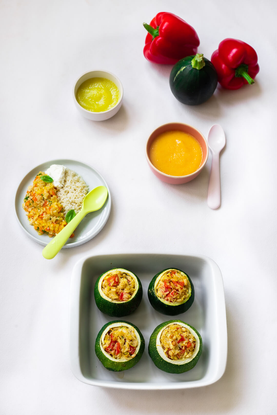 Courgettes Farcies Pour Bebe Et Toute La Famille Cuisinez Pour Bebe