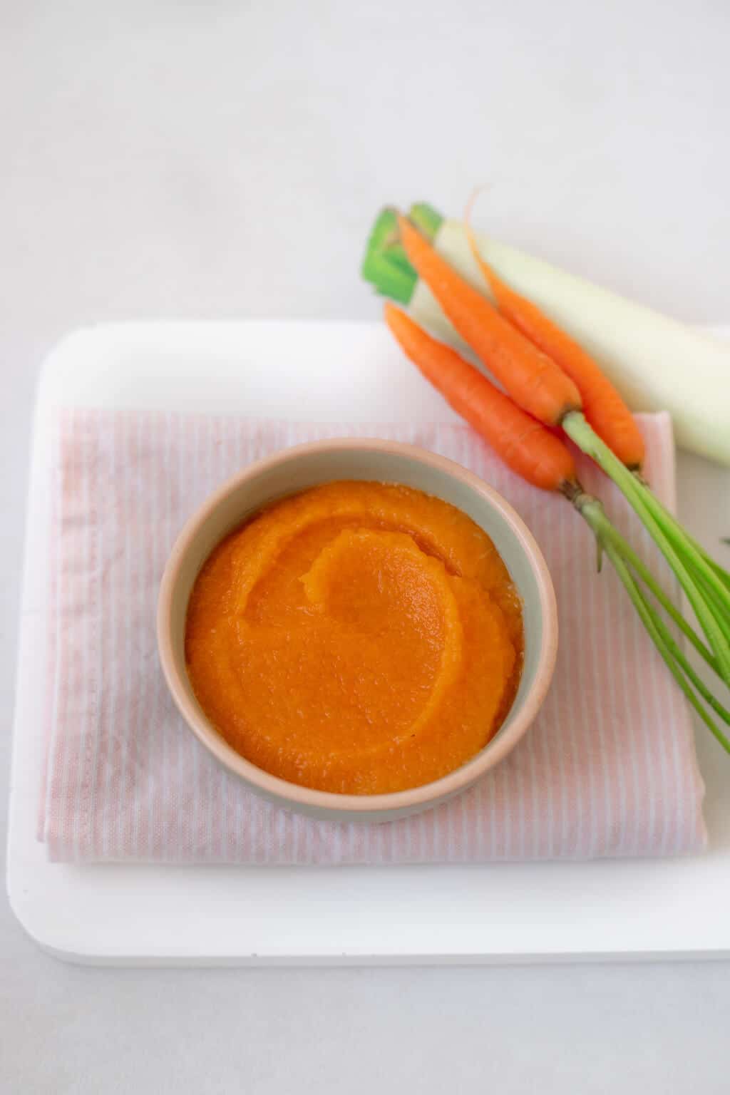 Puree De Poireau Et Carotte Cuisinez Pour Bebe